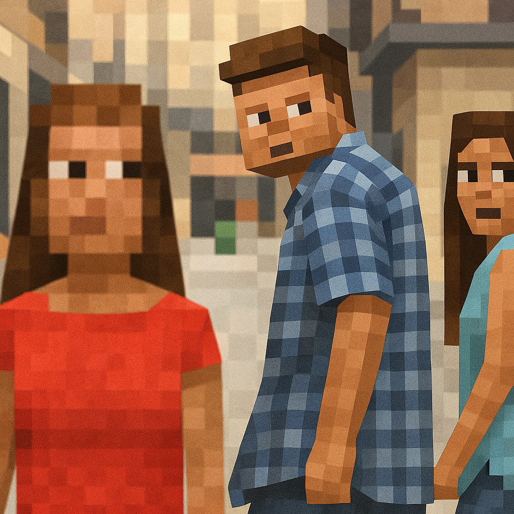 Minecraft style sample